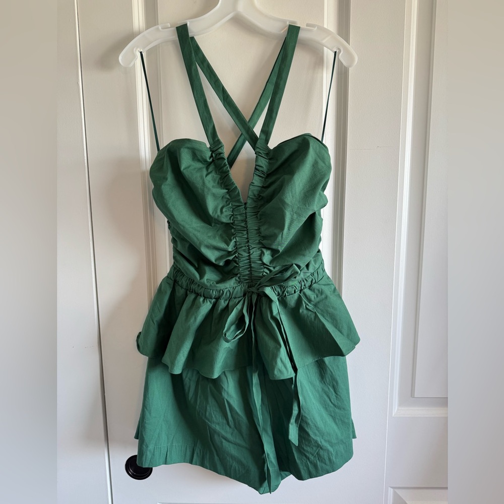 Sugarlips Emerald Green Romper